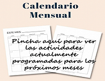 Calendario mensual blanco 2