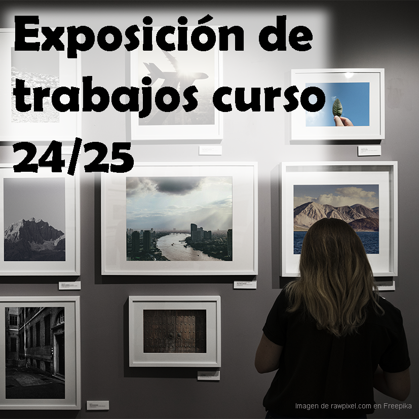 Exposición de trabajos curso 24/25